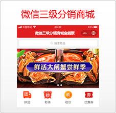 微信三級(jí)分銷(xiāo)商城小程序